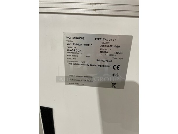 Commercial Reach Down Double Chest Freezer/Merchandiser! With 2 View Through Sliding Top Doors! - Image 6 of 7
