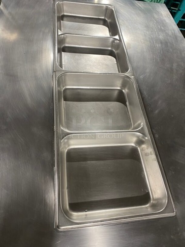 Continental Commercial Refrigerated Sandwich Prep Table! With 2 Door Underneath Storage Space! All Stainless Steel! On Casters! - Image 5 of 9