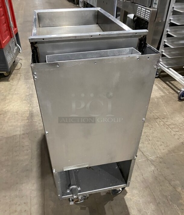 Tristar Commercial Natural Gas Powered Deep Fat Fryer! All Stainless Steel! On Casters! - Image 3 of 7