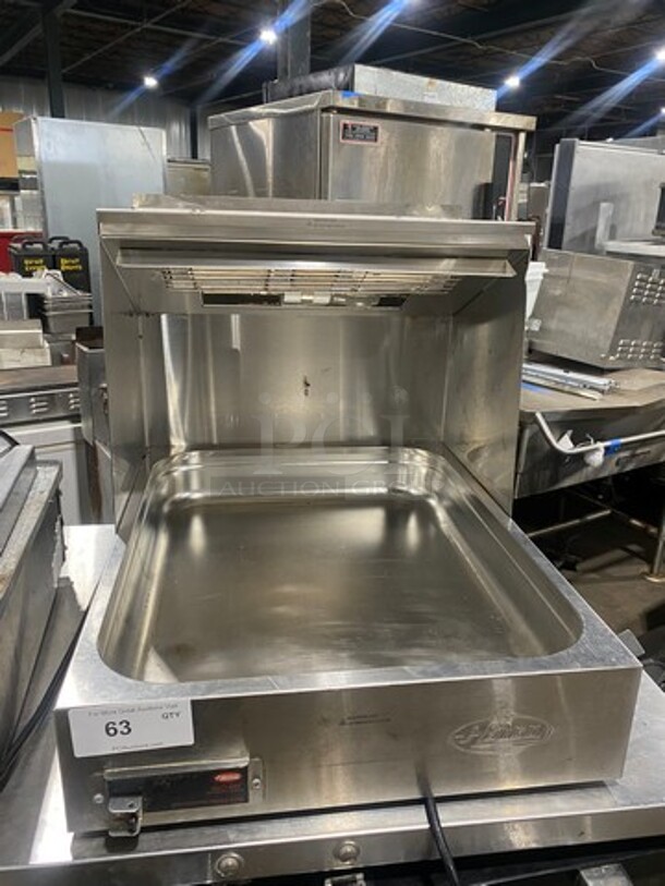 Hatco Commercial Countertop French Fry Warmer/ Dump Station! All Stainless Steel! Model: GRFHS21 SN: 8958262141 120V 60HZ 1 Phase
