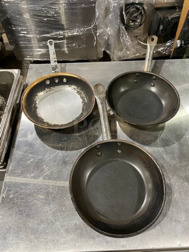 Assorted Size Stainless Steel Frying Pans! 6x Your Bid! - Image 2 of 3