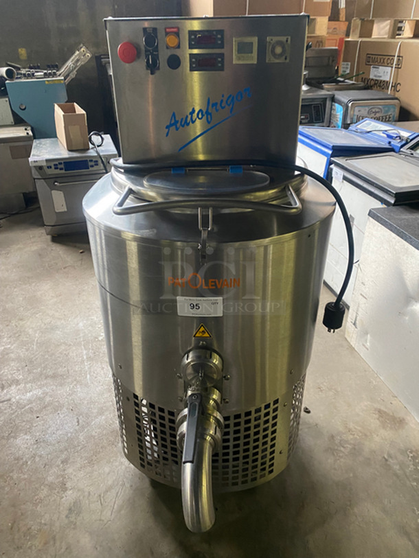 Auto Frigor Commercial Sourdough Fermenter Mixer! All Stainless Steel! On Casters! Model: PL80