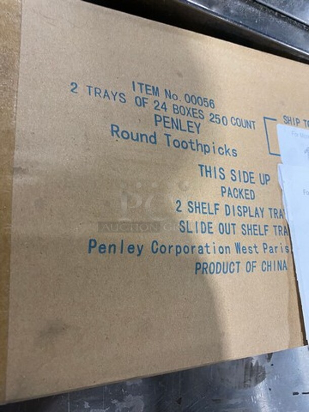 NEW! IN THE BOX! Penley Round Toothpicks! 2x Your Bid! - Image 2 of 4
