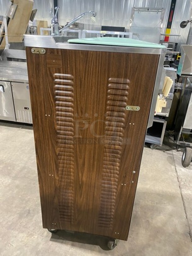 Coldelite Commercial 3 Handle Soft Serve Ice Cream Machine! All Stainless Steel! On Casters! Model: UF232 SN: 305541 208/230V 60HZ 3 Phase - Image 4 of 11
