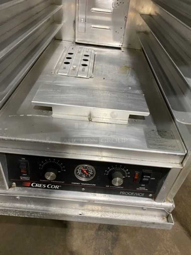 Cres Cor Commercial Insulated Warming/ Proofing Cabinet! With View Through Door! Holds Full Size Trays! All Stainless Steel! On Casters! Model: 1290007 SN: CJHK4304B 120V 60HZ 1 Phase - Image 7 of 8