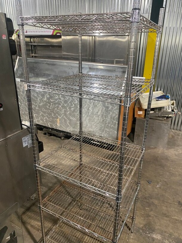 5 Shelf Wire Rack! - Image 3 of 7