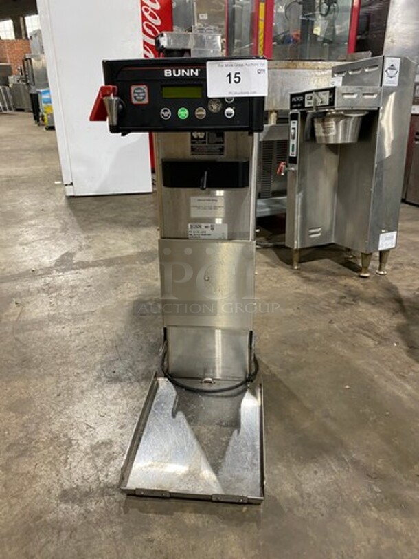 Bunn Commercial Countertop Iced Tea Machine! Stainless Steel Body! Model: ITCBDV29TRK SN: ITCB076534 120V 60HZ 1 Phase
