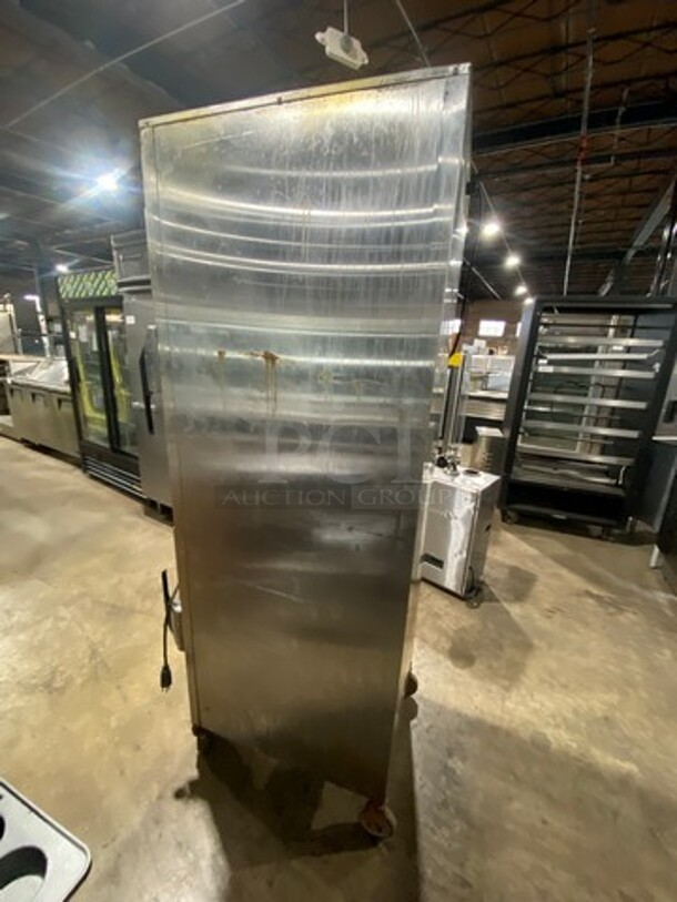 SWEET! Alto Shaam Commercial Heated Holding Cabinet/ Food Warmer! All Stainless Steel! On Casters! Model: 1000UP SN: 1001310000! 208/240V 60HZ 1 Phase! Working When Removed! - Image 4 of 10