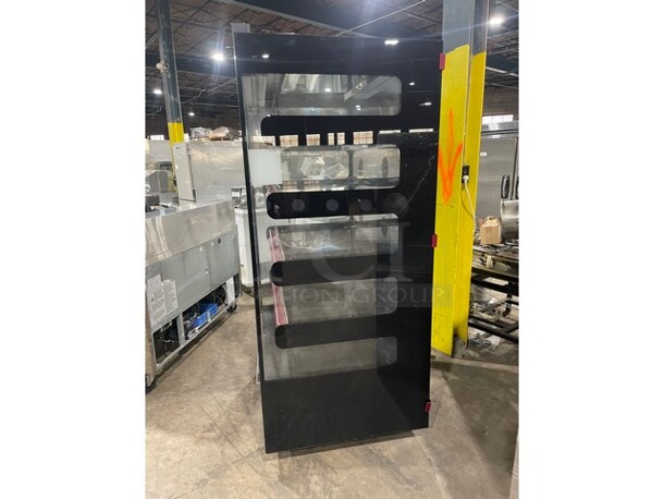 LIKE NEW! Commercial 5 Tier HEATED Open Grab-N-Go Merchandiser Display Showcase! Individually Controlled Tiers! 208V 1 Phase! Working When Removed!   - Image 2 of 7