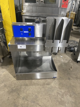 Prince Castle Crisp N Hold Fry Warmer Dump Station! MODEL: LF-26SNCA SN: FSGK382836X 208-240V!