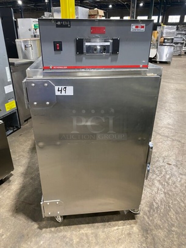 Carter Hoffmann Commercial Electric Powered Rethermalizer! All Stainless Steel! On Casters! Model: RTH18N4 SN: 318347 208V 60HZ 3 Phase - Image 1 of 9