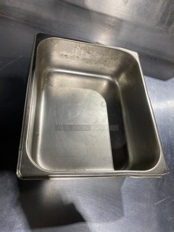 Winco Commercial Steam Table/ Prep Table Food Pans! All Stainless Steel! 5x Your Bid! - Image 3 of 5