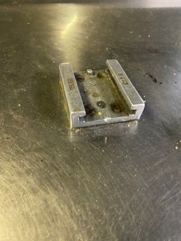 NICE! Solid Stainless Steel Worktop/ Prep Table! With Backsplash! With Storage Space Underneath! On Legs! - Image 7 of 8