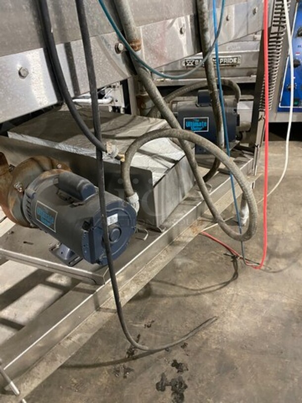 American Dish Service Commercial Heavy Duty Conveyor Pass Through Dishwasher! All Stainless Steel! On Legs! Model: 5AGS SN: 49130 120V - Image 10 of 10