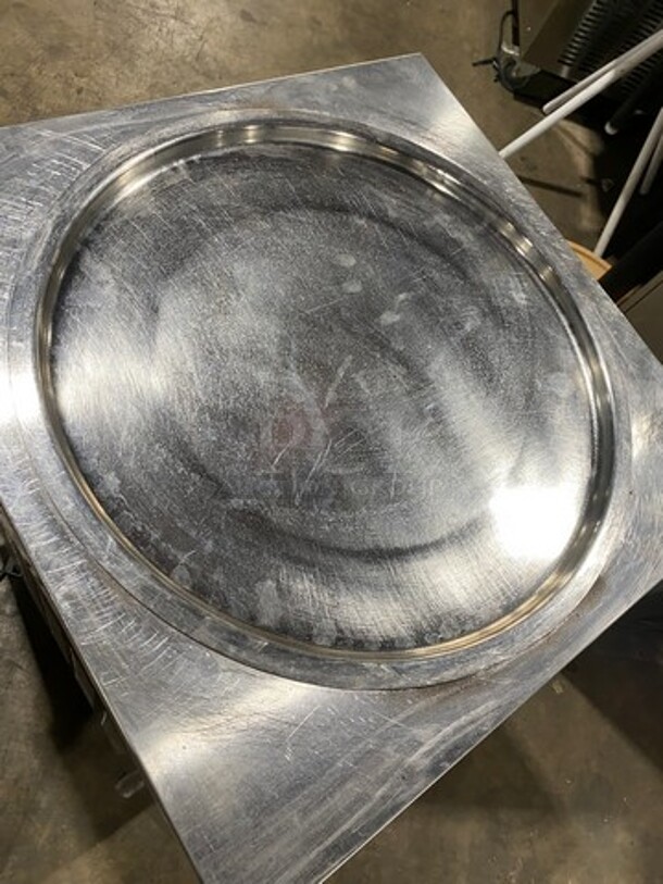 Commercial Fried Ice Cream Roll Machine! All Stainless Steel! On Casters! WORKING WHEN REMOVED! - Image 5 of 7