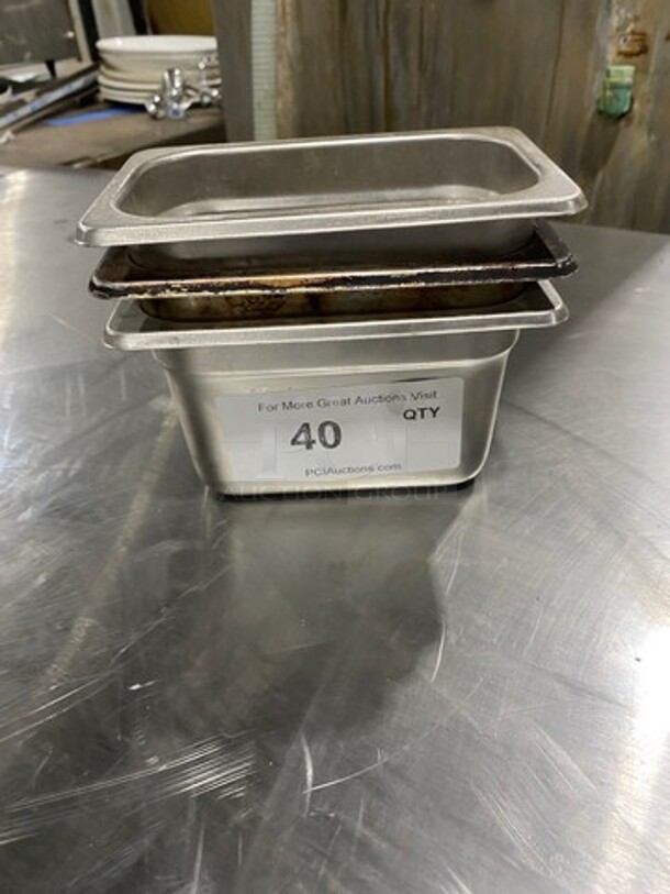 ALL ONE MONEY! Stanton Commercial Steam Table/ Prep Table Food Pans! All Stainless Steel! - Image 1 of 5