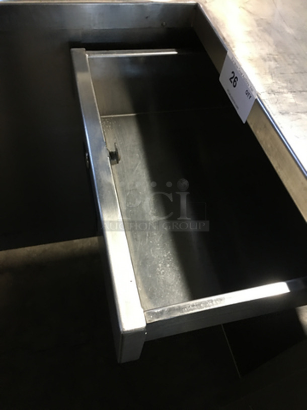 WOW! Stainless Steel Cashiers Counter! With Single Drawer! On Casters! Model: SCS44 SN: 100171401M 120V 60HZ 1 Phase - Image 5 of 7