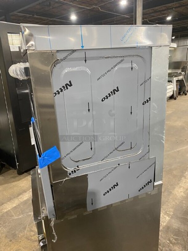 NEW! SCRATCH-N-DENT! LATE MODEL! 2022 Noble Commercial Undercounter Dishwasher! All Stainless Steel! Model: 495HTGW22 SN: 8102695713 208/240V 60HZ 1 Phase - Image 2 of 8