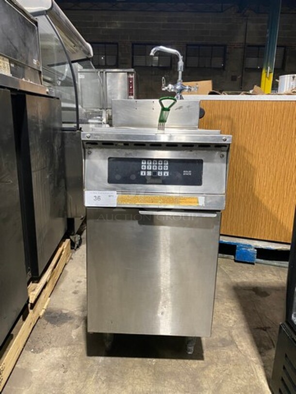 Frymaster Commercial Electric Powered Pasta Cooker! With Pasta Basket! All Stainless Steel! On Legs! WORKING WHEN REMOVED! Model: 8BCSD SN: 0706KN0010 208V 1 Phase - Image 1 of 12
