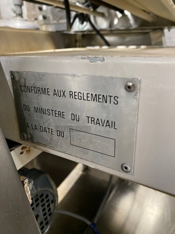 Tmb Baking Bread Moulder, Baguettes Moulder! MODEL EURO 2000.S - Image 8 of 10