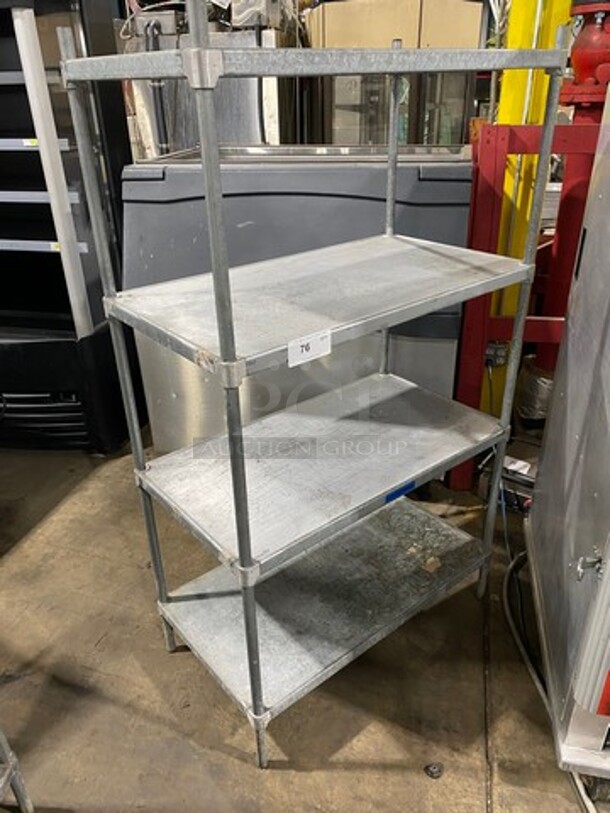 Commercial Metal 4 Tier Shelving Unit! - Image 5 of 5