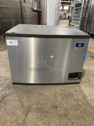 Manitowoc Commercial Ice Machine Head! Stainless Steel Body! Model: IY0454A161 SN: 1101112200 115V 60HZ 1 Phase
