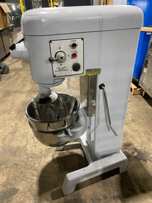 WOW! Hobart Commercial 30QT Planetary Mixer! With Mixing Bowl! With Paddle, Hook And Whisk Attachments! Model: D330 SN: 111011880 208V 60HZ 3 Phase - Image 2 of 11
