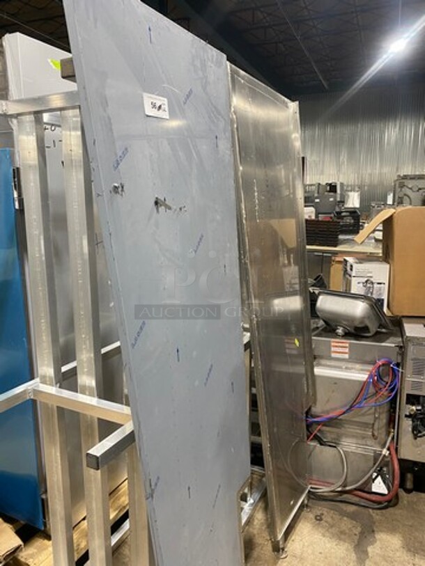NEW! Solid Stainless Steel Moveable/ Fix Partition Wall! 2x Your Bid! - Image 4 of 5