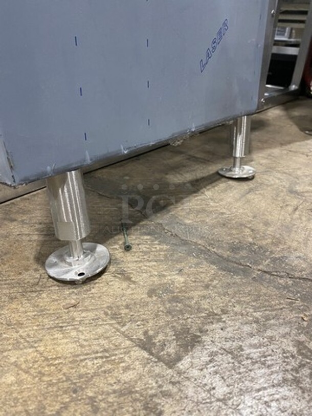 NEW! Solid Stainless Steel Moveable/ Fix Partition Wall! 2x Your Bid! - Image 5 of 5