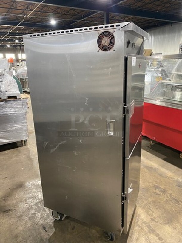 WOW! FWE All Stainless Steel Floor Style Electric Powered Food Warming Cabinet! Model TST16CHP Serial 133891303! 120V 1Phase! On Commercial Casters! - Image 2 of 9
