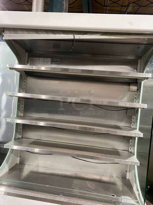 Turbo Air Commercial Refrigerated Grab-N-Go Open Case Merchandiser! With View Through Sides! With Front Cover! Model: TOM50W SN: OM50011005 120V 60HZ 1 Phase - Image 5 of 10