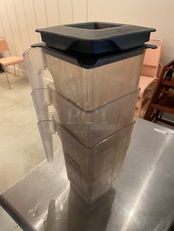 LATE MODEL! 2021 Blentec Commercial Countertop Stealth Blender! With 3 Pitchers! WORKING WHEN REMOVED! Model: CQB2 SN: 010268 - Image 5 of 7