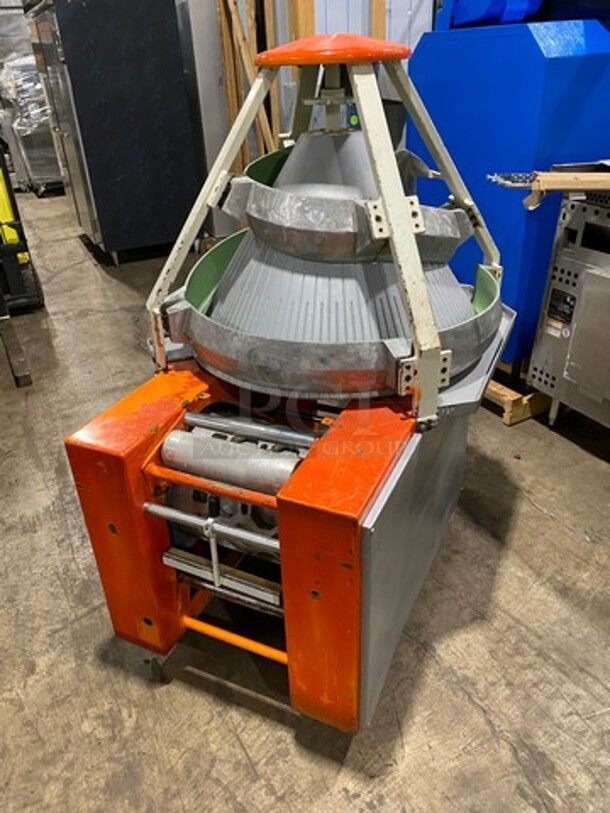 AMAZING! L & M Commercial Electric Powered Dough Rounder/ Former! Model: CRM1 SN: 69113 220V 60HZ 3 Phase - Image 3 of 12
