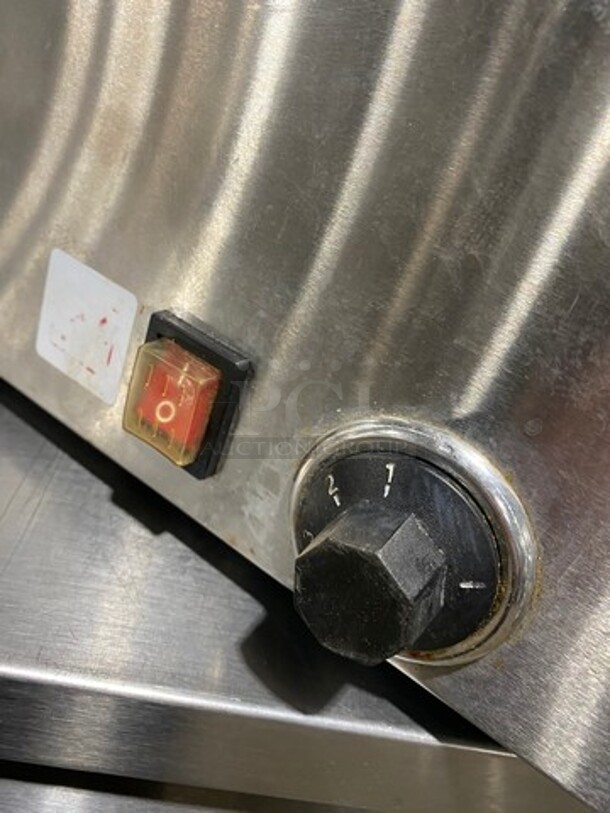 Thunder Group Commercial Countertop Single Well Food Warmer! All Stainless Steel! WORKING WHEN REMOVED! Model: SEJ80000C SN: 130461582 120V - Image 7 of 8