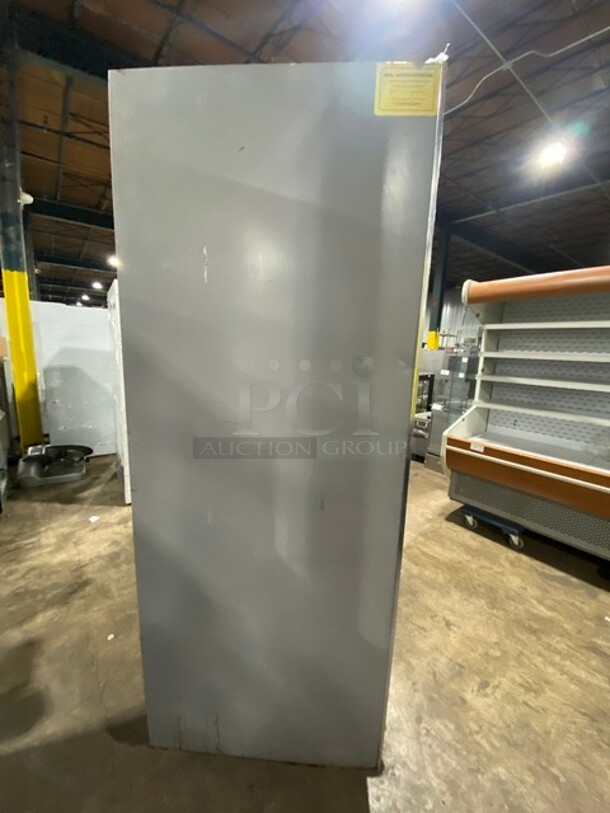 Custom Cool Commercial 4 Door Reach In Cooler Merchandiser! With View Through Doors! Poly Coated Racks! Model: LD96 SN: 3002492 115V  - Image 4 of 8