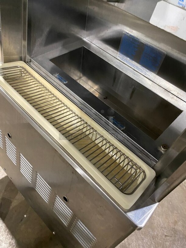Taylor Commercial Floor Style 2 Flavor Frosty/Coolatta/Slushy Making Machine! With Milkshake Mixing Attachment! All Stainless Steel! Model 342D27 SN: K6018647 208-230V 1PH - Image 7 of 9
