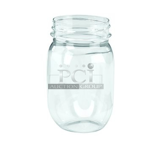 PALLET LOT of 24 Boxes of 64 BRAND NEW IN BOX! RESMSJAR16RSC 16 oz Mason Jars. 24 Times Your Bid! - Image 1 of 6