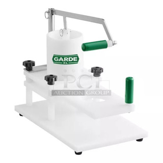 BRAND NEW SCRATCH AND DENT! Garde XL 4" x 1" Burger Press - 180 Patties/Hour