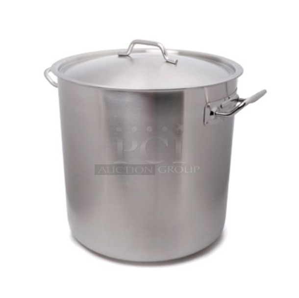 2 Box of BRAND NEW! ABC Boelter CSS-1006 Induction Ready Stock Pot With Cover. 2 Times Your Bid!