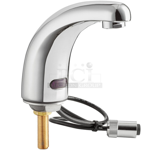 BRAND NEW SCRATCH AND DENT! Waterloo 
 750EFDMC Deck-Mounted Hands-Free Sensor Faucet with 4 3/4" Cast Spout - Image 1 of 3