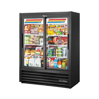 BRAND NEW! 2021 True GDM-41SL-60-HC-LD Metal Commercial 2 Door Reach In Cooler Merchandiser w/ Poly Coated Racks. 115 Volts, 1 Phase. Tested and Working!