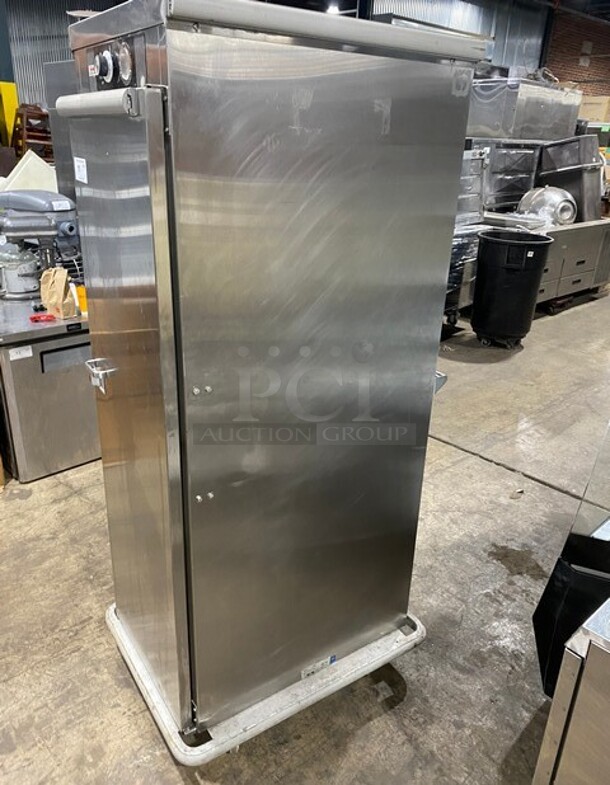 Carter Hoffmann Commercial Food Warming/Proofing Cabinet! Holds Full Size Trays! All Stainless Steel! On Casters! Model: PH1825NY SN: 355352 120V - Image 2 of 9