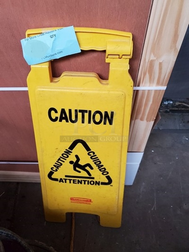 Caution Sign.
