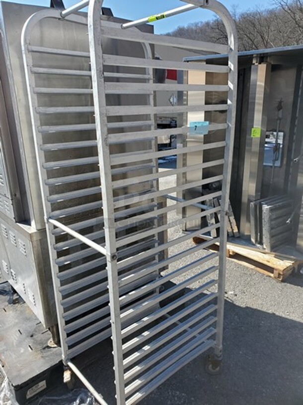 Aluminum Cooling Rack On Casters! - Image 2 of 2