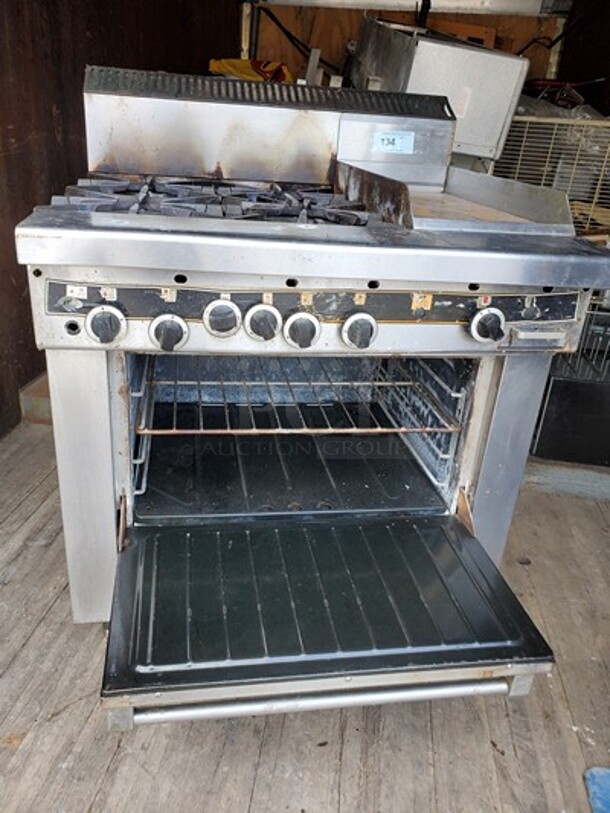 Garland combo stove|4 burner+12" Griddle.  - Image 2 of 7