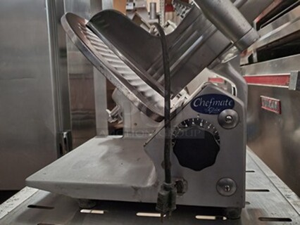 Chefmate by Globe Commercial Slicer (Damage cover)|115V