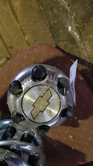 Lot of 2 Wheel Center Caps for Chevy

(Location 3)