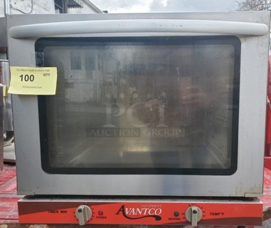 AVANTCO Countertop 1/2 Size Convection Oven 208-240V 2800W