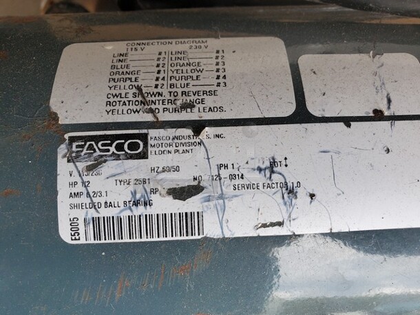Echols 103 High Speed Shaver| 115V|6 Amps| Very good shape! - Image 5 of 5