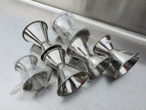 ALL ONE MONEY Lot of 6 Jigger BRAND NEW! - Image 2 of 4